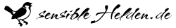 Logo von SensibleHelden.de mit Sperling und Schriftzug